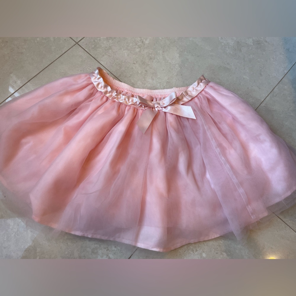 Rose pink skirt